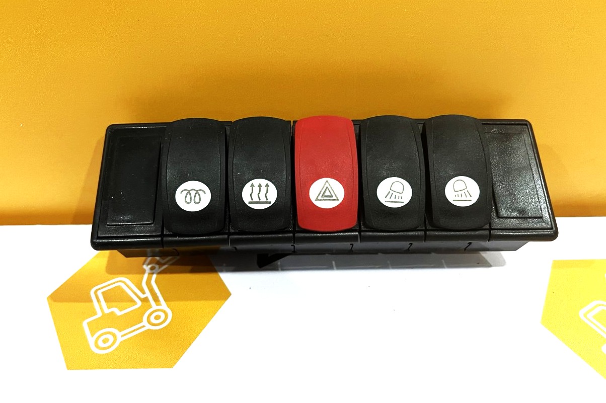 Блок клавишных переключателей 5 клавиш XC